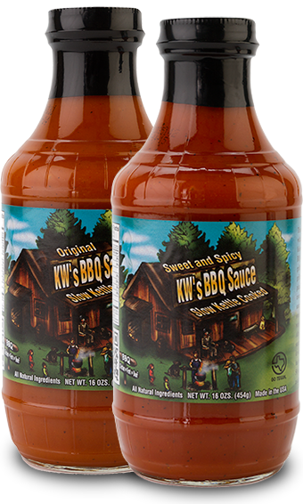 KW's BBQ Sauce Bottle